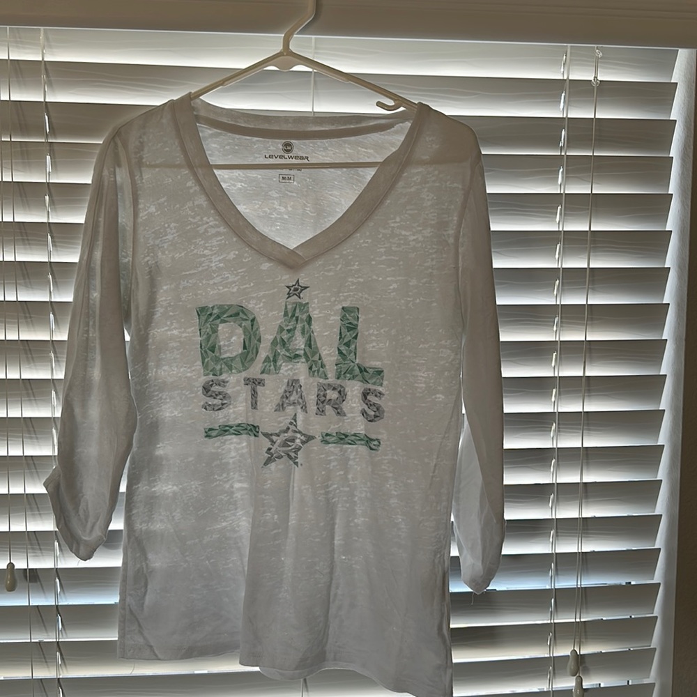 Size M Dallas Stars top, LevelWear brand